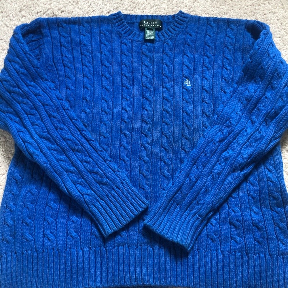 Ralph Lauren cable sweater